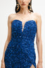 Mini Blue Crystal Dress