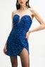 Mini Blue Crystal Dress